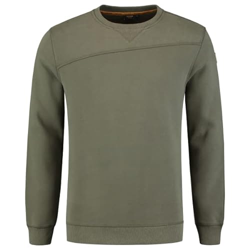 Tricorp 304005 Premium Sweatshirt, 80% Baumwolle/20% Polyester, 300g/m², Stein-Melange, Größe 4XL von Tricorp