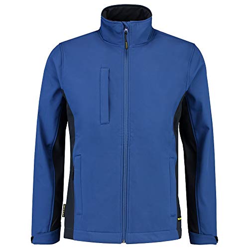 Tricorp 402002 Workwear Bicolor Softshelljacke, 100% Polyester + PU Membran, 340g/m², Königsblau-Marine, Größe XXL Tricorp 402002 Workwear Bicolor Softshelljacke, 100% Polyester + PU Membran, 340g/m², Königsblau-Marine, Größe XXL von Tricorp