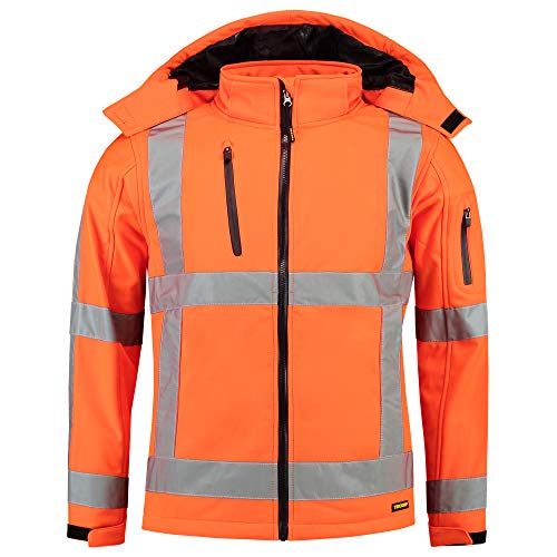 Tricorp 403003 Safety RWS - EN ISO 20471 Softshelljacke, 100% Polyester + PU Membran, 300g/m², Fluororange, Größe XXL Tricorp 403003 Safety RWS - EN ISO 20471 Softshelljacke, 100% Polyester + PU Membran, 300g/m², Fluororange, Größe XXL von Tricorp