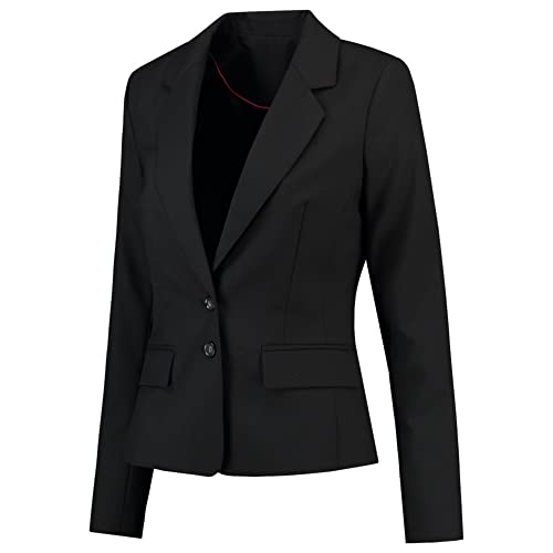 Tricorp 405001 Corporate Damen Blazer, 70% Wolle/30% Polyester, 180g/m², Schwarz, Größe 40 von Tricorp