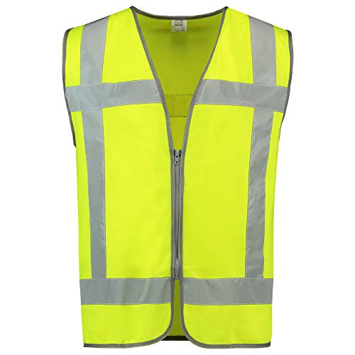 Tricorp 453019 Safety RWS Reissverschluss Warnweste, 100% Polyester, 120g/m², Fluorgelb, Größe XL-XXL Tricorp 453019 Safety RWS Reissverschluss Warnweste, 100% Polyester, 120g/m², Fluorgelb, Größe XL-XXL von Tricorp