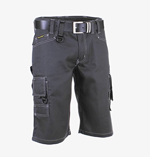 Tricorp 502006 Workwear Canvas Shorts Arbeitshose, 65% Polyester/35% Baumwolle, 100% Nylon (500D) Cordura, 300g/m², Dunkelgrau, Größe 62 von Tricorp