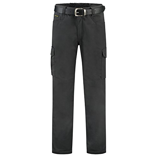 Tricorp 502008 Workwear Industrie Arbeitshose, 65% Polyester/35% Baumwolle, 245g/m², Dunkelgrau, Größe 60 von Haas F1 Team
