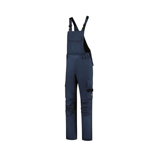 Tricorp 752003 Workwear Twill Cordura Latzhose, 65% Polyester/35% Baumwolle, 100% Nylon (500D) Cordura, 280g/m², Marine, Größe 60 von Tricorp