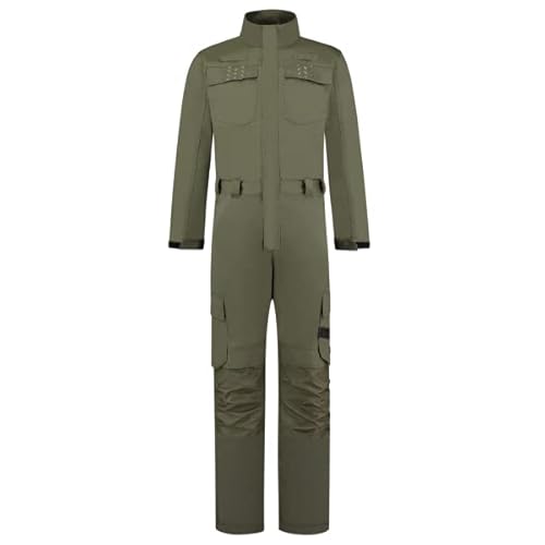 Tricorp 752005 Workwear Twill Cordura Overall, 65% Polyester/35% Baumwolle, 100% Nylon (500D) Cordura, 280g/m², Dunkelgrau, Größe 46 von Tricorp