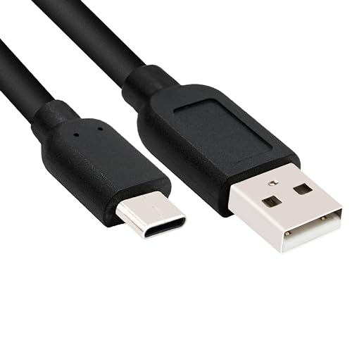 Trifoo 1m USB C Kabel USB-C auf USB Adapter Ladekabel Ladeadapter Schnelllader Ladegerät Stecker/Stecker schwarz von Trifoo