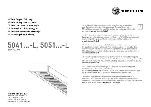 Trilux 2151300 Distanzscheibe 05000 DD von Trilux