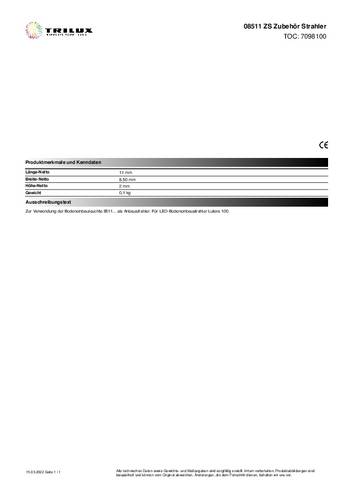 Trilux 7098100 Befestigungsset 08511 ZS 1St. von Trilux