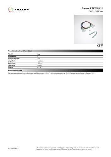 Trilux 7129700 Durchgangsverdrahtung 1St. von Trilux