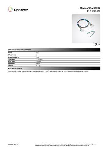 Trilux 7129800 Durchgangsverdrahtung 1St. Trilux 7129800 Durchgangsverdrahtung 1St. von Trilux