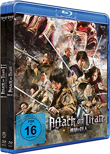 Attack on Titan - Film 1&2 - Bundle - [Blu-ray] von Crunchyroll