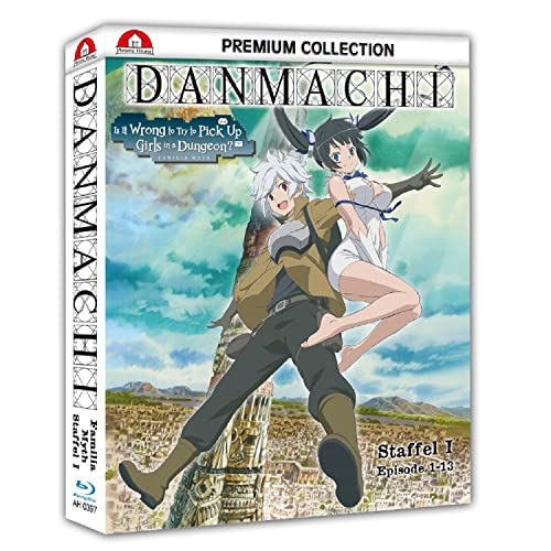 DanMachi - Is It Wrong to Try to Pick Up Girls in a Dungeon? - Staffel 1 - Gesamtausgabe - Premium Box - [Blu-ray] von Trimax
