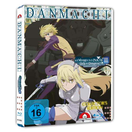 DanMachi - Is It Wrong to Try to Pick Up Girls in a Dungeon? - Staffel 3 - Vol.3 - [Blu-ray] - Limited Collector's Edition von Trimax