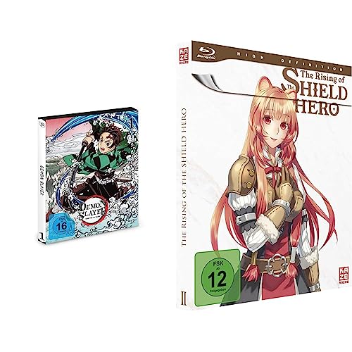 Demon Slayer - Staffel 1 - Vol.1 - [Blu-ray] & The Rising of the Shield Hero - Staffel 1 - Vol.2 - [Blu-ray] von Trimax