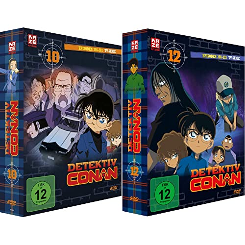 Detektiv Conan - TV-Serie - Vol.10 - [DVD] & Detektiv Conan - TV-Serie - Vol.12 - [DVD] von Trimax