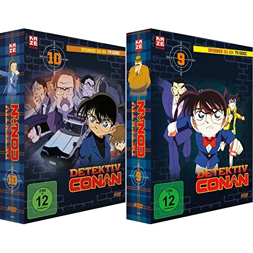 Detektiv Conan - TV-Serie - Vol.10 - [DVD] & Detektiv Conan - TV-Serie - Vol.9 - [DVD] von Trimax