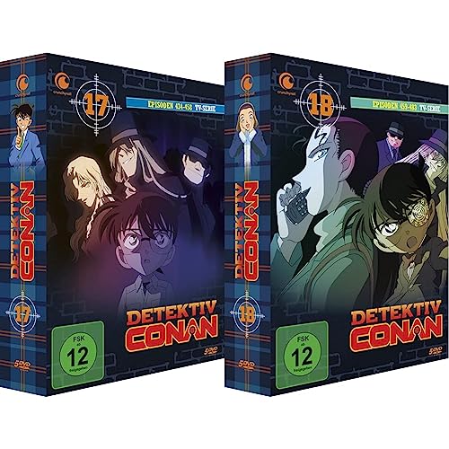 Detektiv Conan - TV-Serie - Vol.17 - [DVD] & Detektiv Conan - TV-Serie - Vol.18 - [DVD] von Trimax