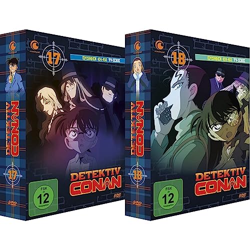 Detektiv Conan - TV-Serie - Vol.17 - [DVD] & Detektiv Conan - TV-Serie - Vol.18 - [DVD] von Trimax