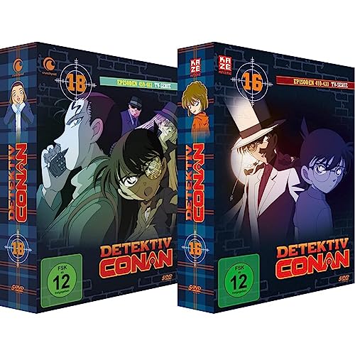 Detektiv Conan - TV-Serie - Vol.18 - [DVD] & Detektiv Conan - TV-Serie - Vol.16 - [DVD] von Trimax