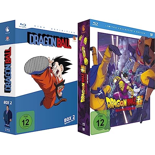 Dragonball - TV-Serie - Vol.2 - [Blu-ray] & Dragon Ball Super: Super Hero - The Movie - [Blu-ray & DVD] Collector's Edition von Trimax