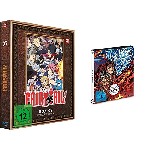 Fairy Tail - TV-Serie - Vol.7 - [Blu-ray] & Demon Slayer - Staffel 1 - Vol.4 - [Blu-ray] von Trimax