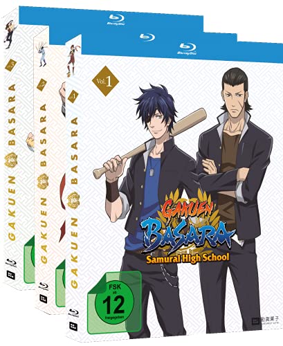 Gakuen Basara Samurai High School - Gesamtausgabe - Bundle - Vol.1-3 – [Blu-ray] von Trimax