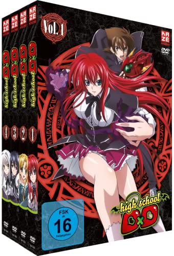 Highschool DxD - Staffel 1 - Gesamtausgabe - Bundle - Vol. 1-4 - [DVD] von Trimax