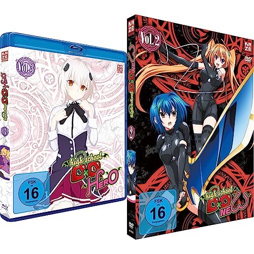 Highschool DxD: HERO - Staffel 4 - Vol.3 - [Blu-ray] & Highschool DxD: New - Staffel 2 - Vol.2 - [DVD] von Trimax