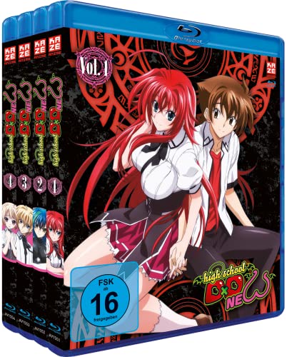 Highschool DxD: New - Staffel 2 - Gesamtausgabe - Bundle - Vol. 1-4 - [Blu-ray] von Trimax