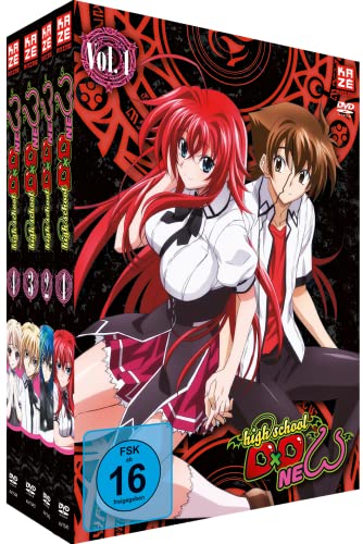 Highschool DxD: New - Staffel 2 - Gesamtausgabe - Bundle - Vol. 1-4 - [DVD] von Trimax