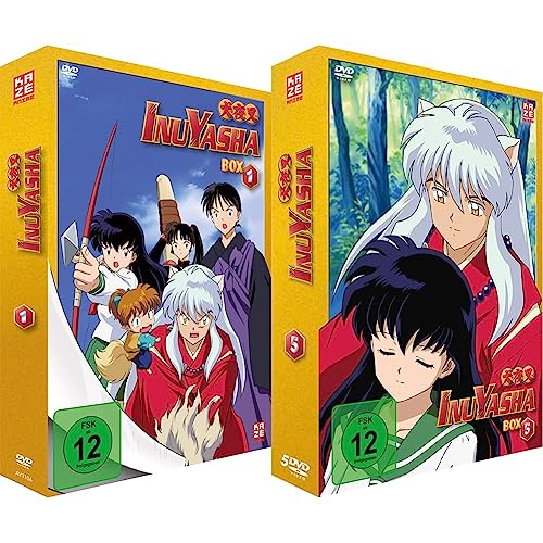 InuYasha - TV Serie - Vol.1 - [DVD] Relaunch & InuYasha - TV Serie - Vol.5 - [DVD] von Trimax