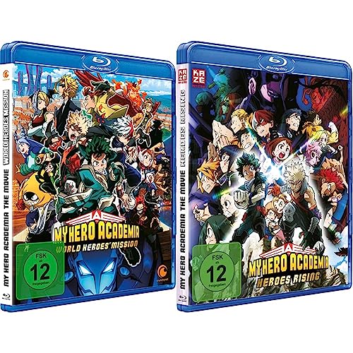 My Hero Academia: World Heroes' Mission - The Movie - [Blu-ray] & My Hero Academia: Heroes Rising - The Movie - [Blu-ray] von Trimax