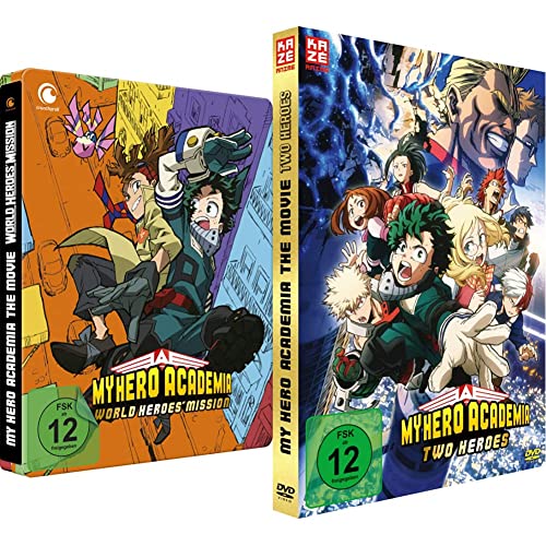 My Hero Academia: World Heroes' Mission - The Movie - [DVD] Steelbook - Limited Edition & My Hero Academia: Two Heroes - Der Film - [DVD] von Trimax