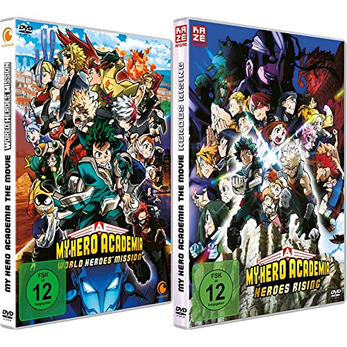 My Hero Academia: World Heroes' Mission - The Movie - [DVD] & My Hero Academia: Heroes Rising - The Movie - [DVD] von Trimax