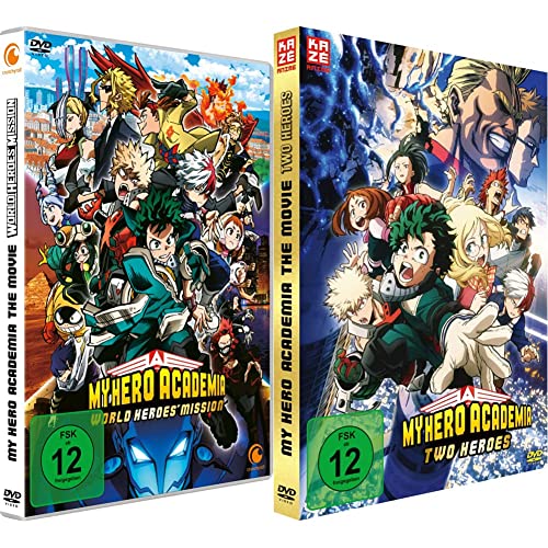 My Hero Academia: World Heroes' Mission - The Movie - [DVD] & My Hero Academia: Two Heroes - Der Film - [DVD] von Trimax