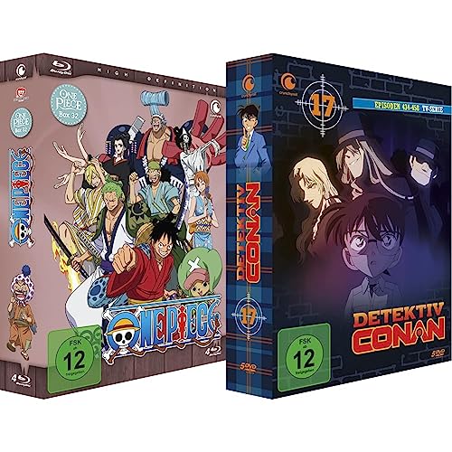 One Piece - TV Serie - Vol. 32 - [Blu-ray] & Detektiv Conan - TV-Serie - Vol.17 - [DVD] von Trimax