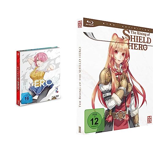 SUPER HxEROS - Vol. 2 - [Blu-ray & DVD] - Uncut - Limited Edition & The Rising of the Shield Hero - Staffel 1 - Vol.2 - [Blu-ray] von Trimax