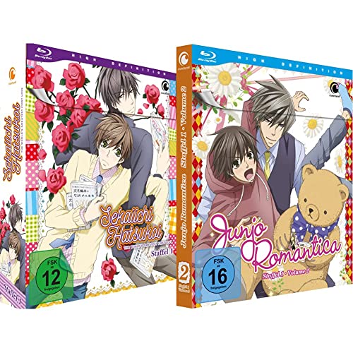 Sekaiichi Hatsukoi - The World's Greatest First Love - Staffel 1 - Vol.1 - [Blu-ray] mit Sammelschuber & Junjo Romantica - Staffel 1 - Vol.2 - [Blu-ray] von Trimax