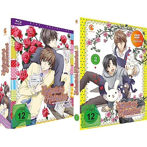 Sekaiichi Hatsukoi - The World's Greatest First Love - Staffel 1 - Vol.1 - [Blu-ray] mit Sammelschuber & Sekaiichi Hatsukoi - The World's Greatest First Love - Staffel 2 - Vol.2 - [DVD] von Trimax