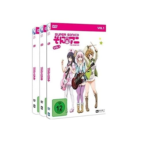 Super Sonico - Gesamtausgabe - Bundle - Vol.1-3 - [DVD] von Trimax