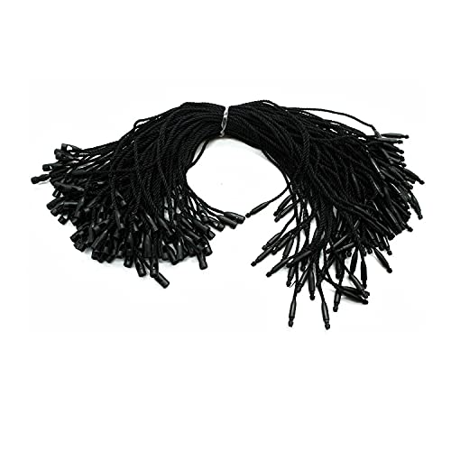 Trimming Shop Etikettband Schwarz oder Weiß, 17,8 cm, Nylonband für Etiketten – Schnappverschluss zum Anbringen von Sichterheitsetiketten und Schildchen 500pcs - Black Schwarz Trimming Shop Etikettband Schwarz oder Weiß, 17,8 cm, Nylonband für Etiketten – Schnappverschluss zum Anbringen von Sichterheitsetiketten und Schildchen 500pcs - Black Schwarz von Trimming Shop