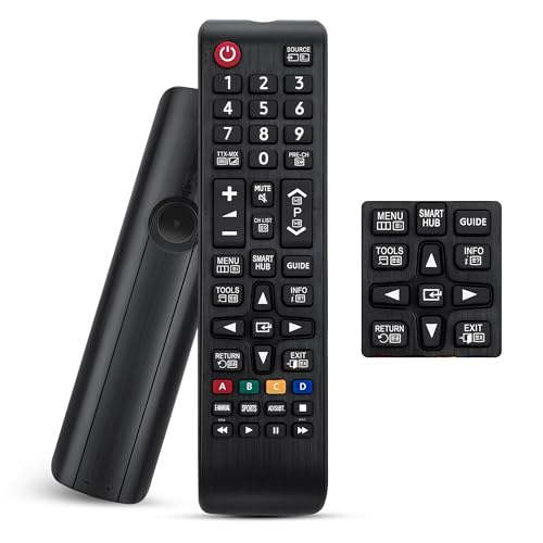 Universal Ersatz Fernbedienung für Samsung TV mit aktualisiertem Smart Chip, kompatibel mit 3D, UHD, LCD, LED, Smart TVs, Fernübertragung Fernsteuerung für alle Samsung TV-Modelle Universal Ersatz Fernbedienung für Samsung TV mit aktualisiertem Smart Chip, kompatibel mit 3D, UHD, LCD, LED, Smart TVs, Fernübertragung Fernsteuerung für alle Samsung TV-Modelle von Trimming Shop