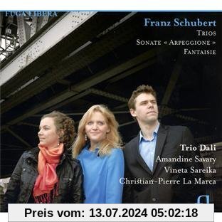 Schubert: Klaviertrios D 898 & 929/Arpeggione-Sonate D 821/Fantasie D 934 von Trio Dali