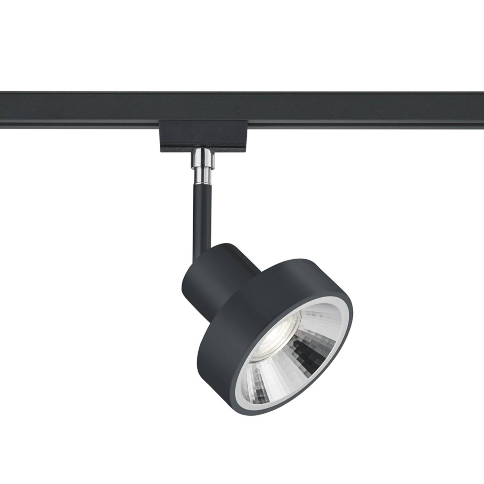 Schienenspot DUOline 780701, Ø 11cm, schwarz, 2-Phasen, GU10 Schienenspot DUOline 780701, Ø 11cm, schwarz, 2-Phasen, GU10 von Trio Lighting