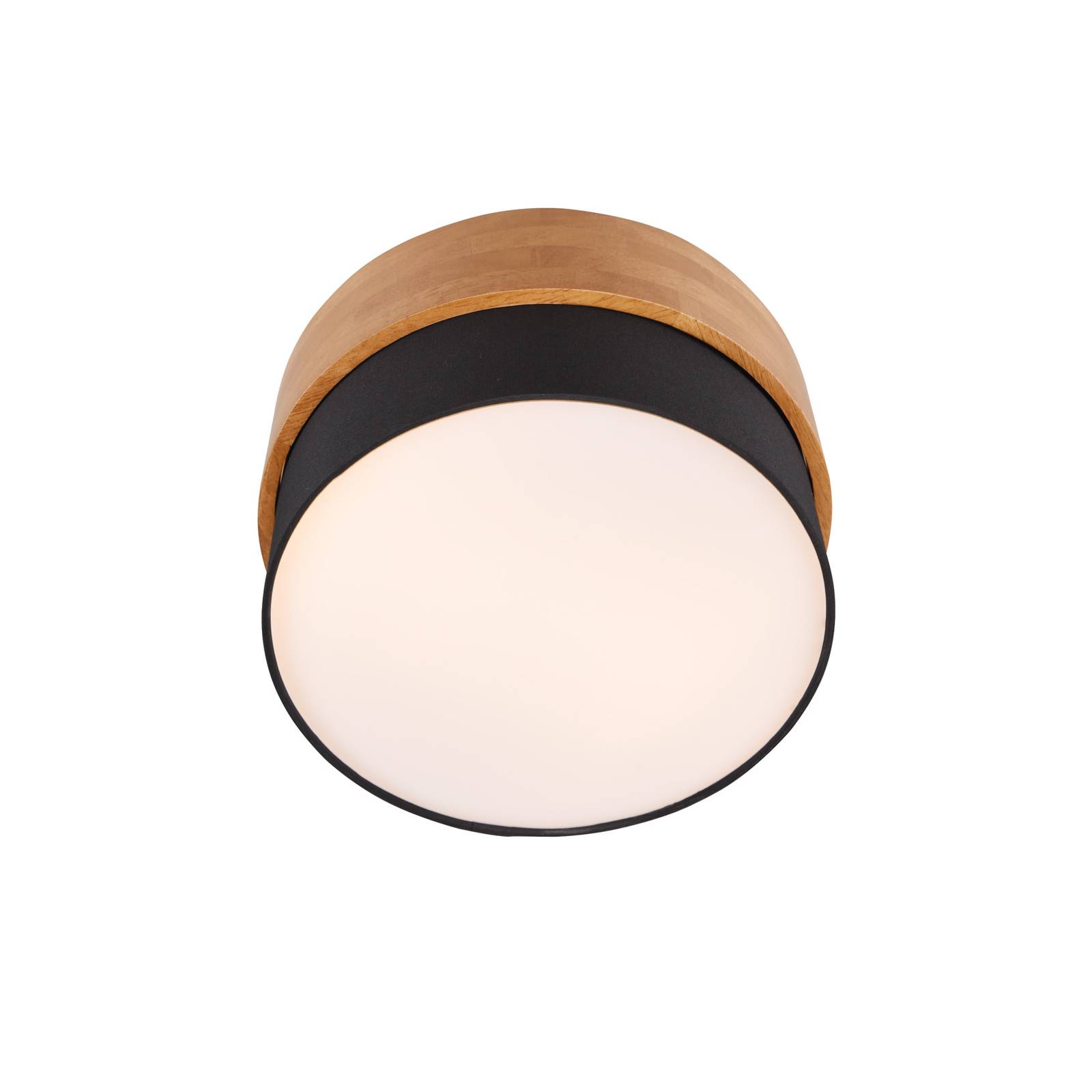 Deckenlampe Seasons, holz/schwarz Ø 30 cm Deckenlampe Seasons, holz/schwarz Ø 30 cm von Trio Lighting
