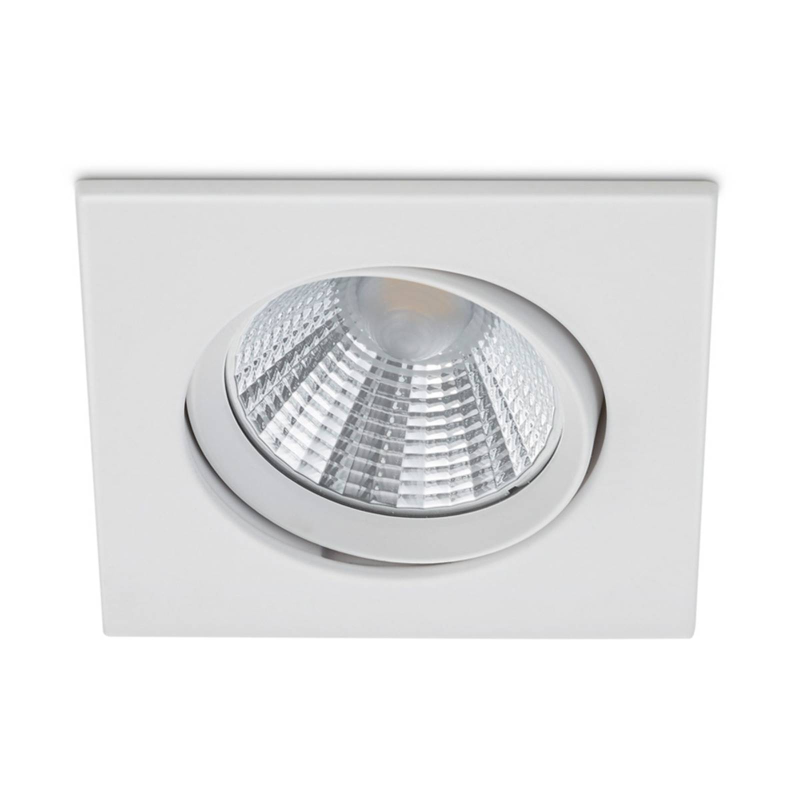 Dimmbarer LED-Einbaustrahler Pamir in mattem Weiß Dimmbarer LED-Einbaustrahler Pamir in mattem Weiß von Trio Lighting