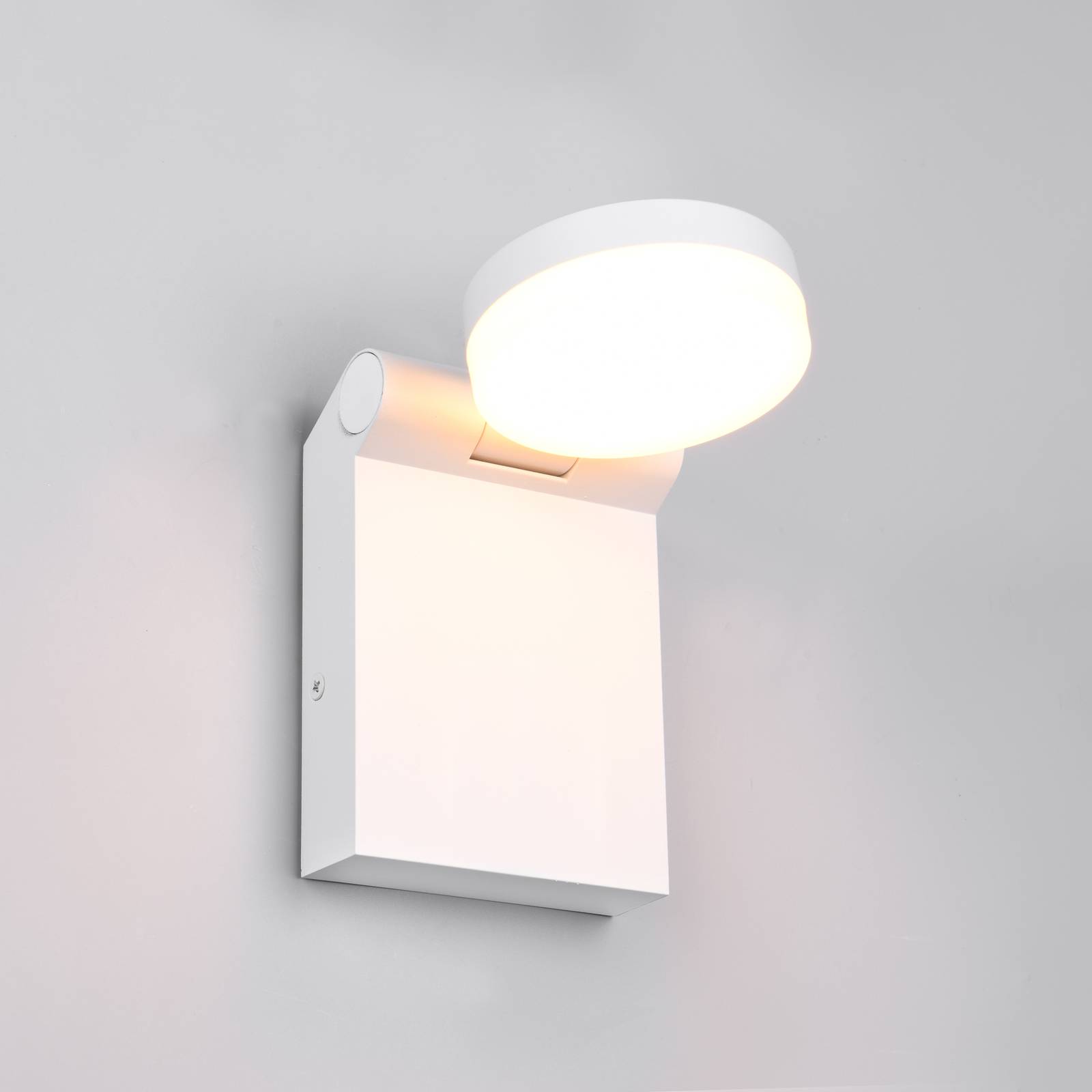 LED-Außenwandleuchte Adour, weiß matt, kippbar, CCT, IP44 LED-Außenwandleuchte Adour, weiß matt, kippbar, CCT, IP44 von Trio Lighting