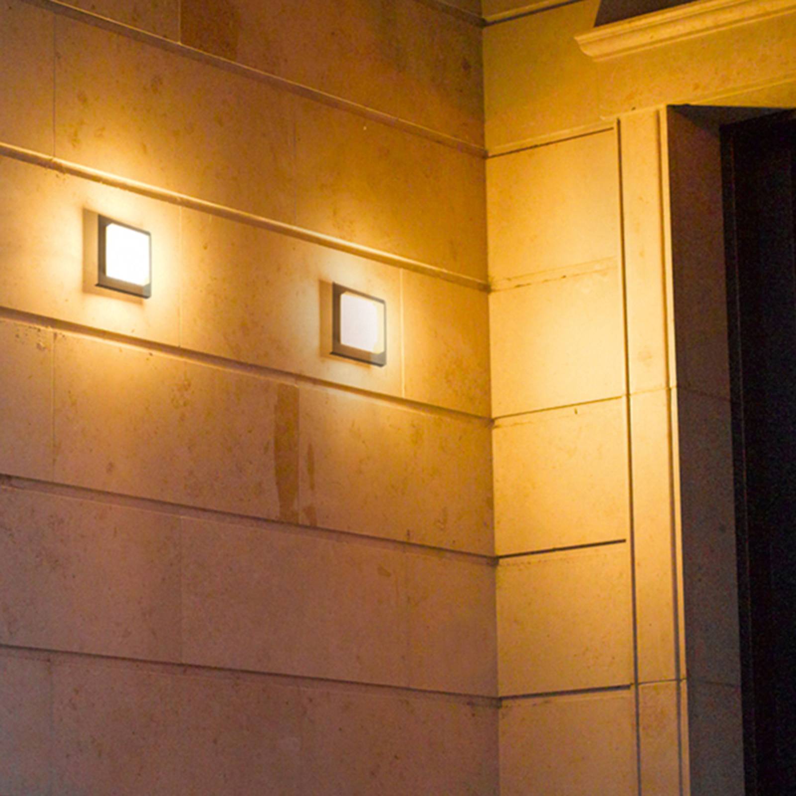 LED-Außenwandleuchte Hondo, anthrazit von Trio Lighting