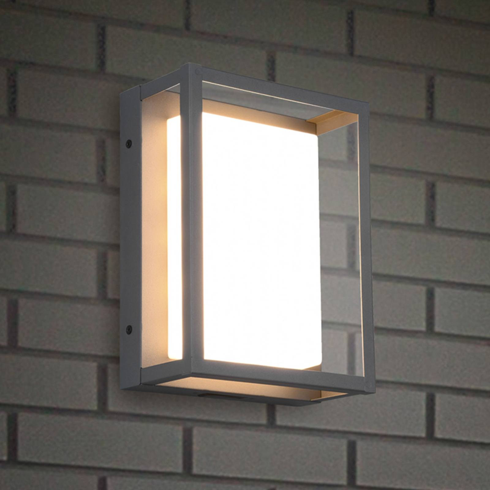 LED-Außenwandleuchte Witham, IP54, CCT, anthrazit LED-Außenwandleuchte Witham, IP54, CCT, anthrazit von Trio Lighting