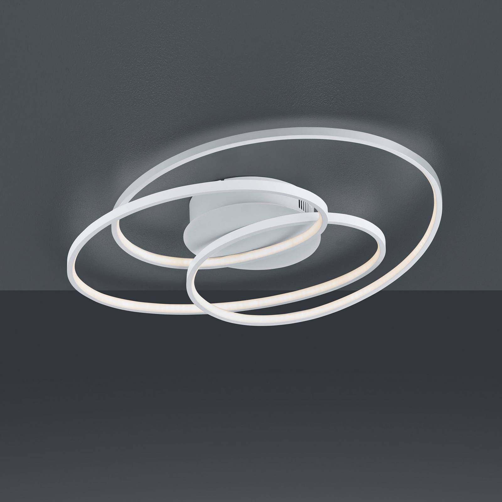 LED-Deckenlampe Gale, 60 cm, weiß matt LED-Deckenlampe Gale, 60 cm, weiß matt von Trio Lighting